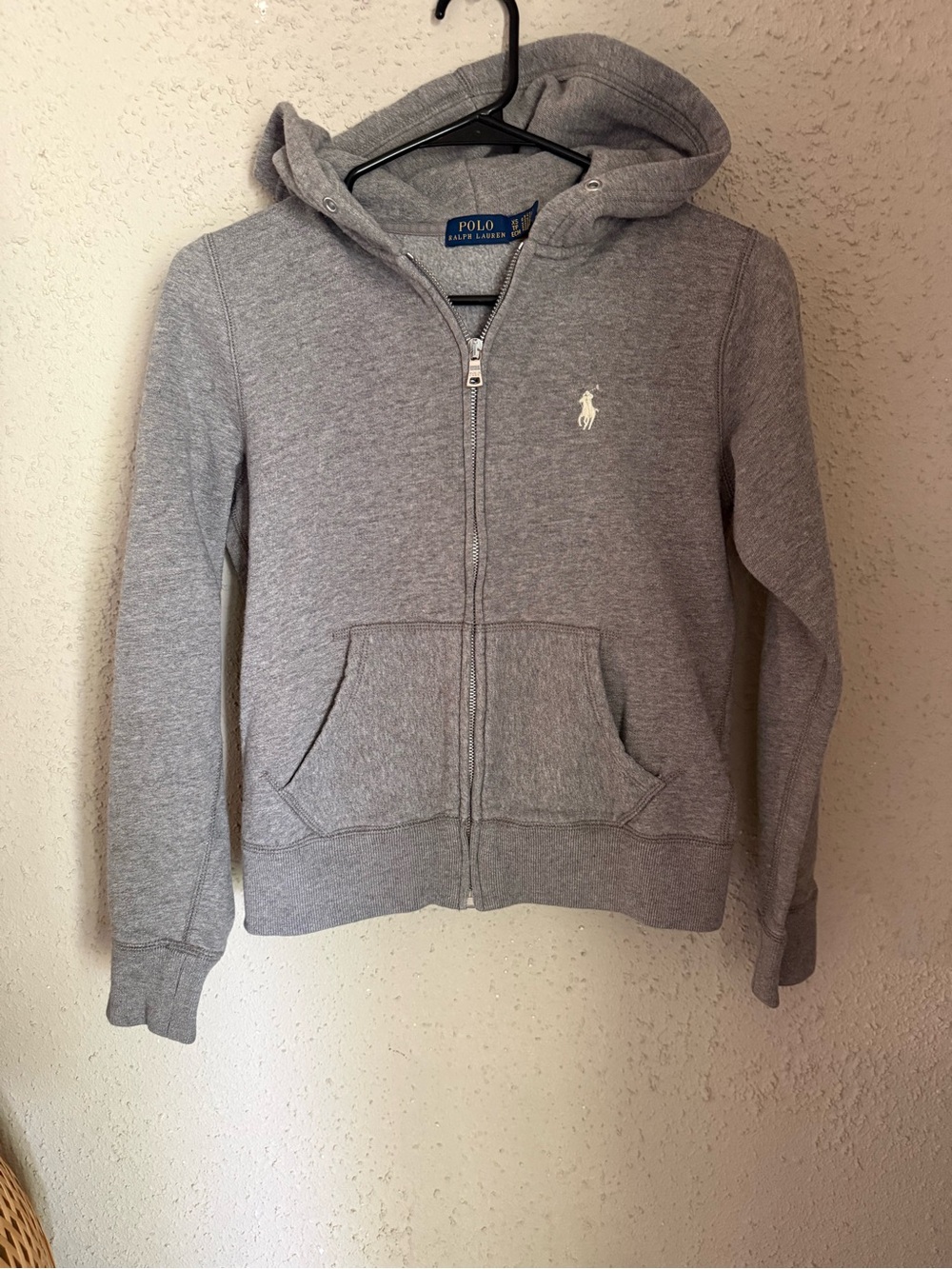Polo by Ralph Lauren Gray Zip-Up Hoodie